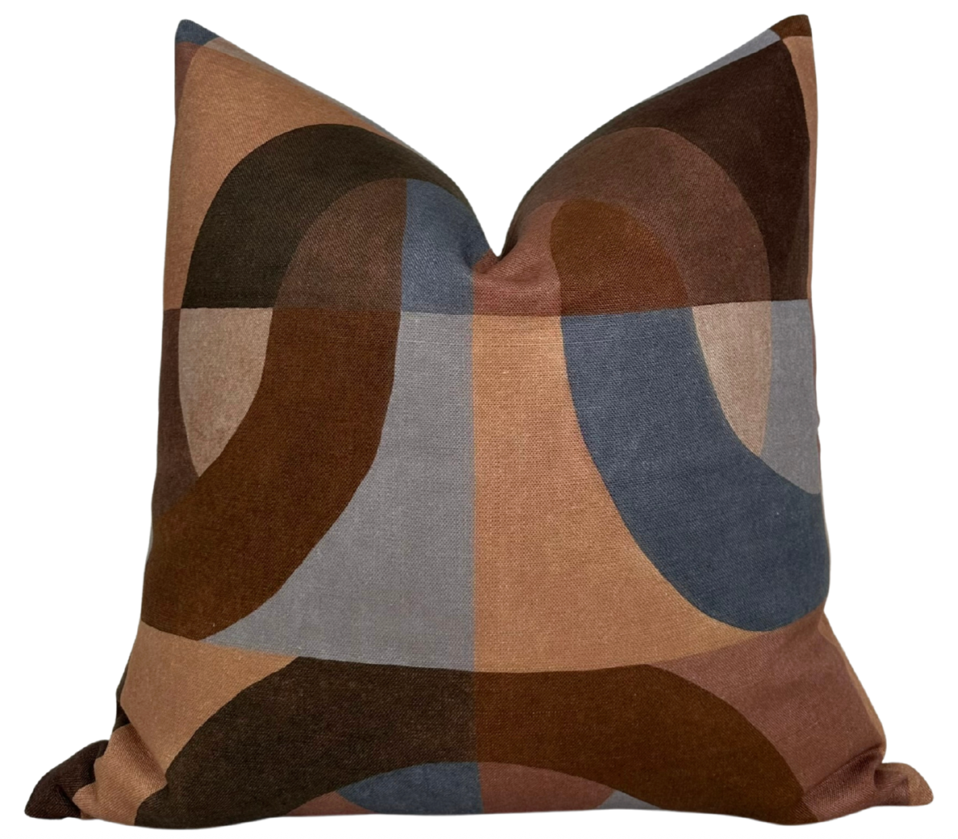 Colonnade Pillow Cover in Cinnabar, Kelly Wearstler Textiles