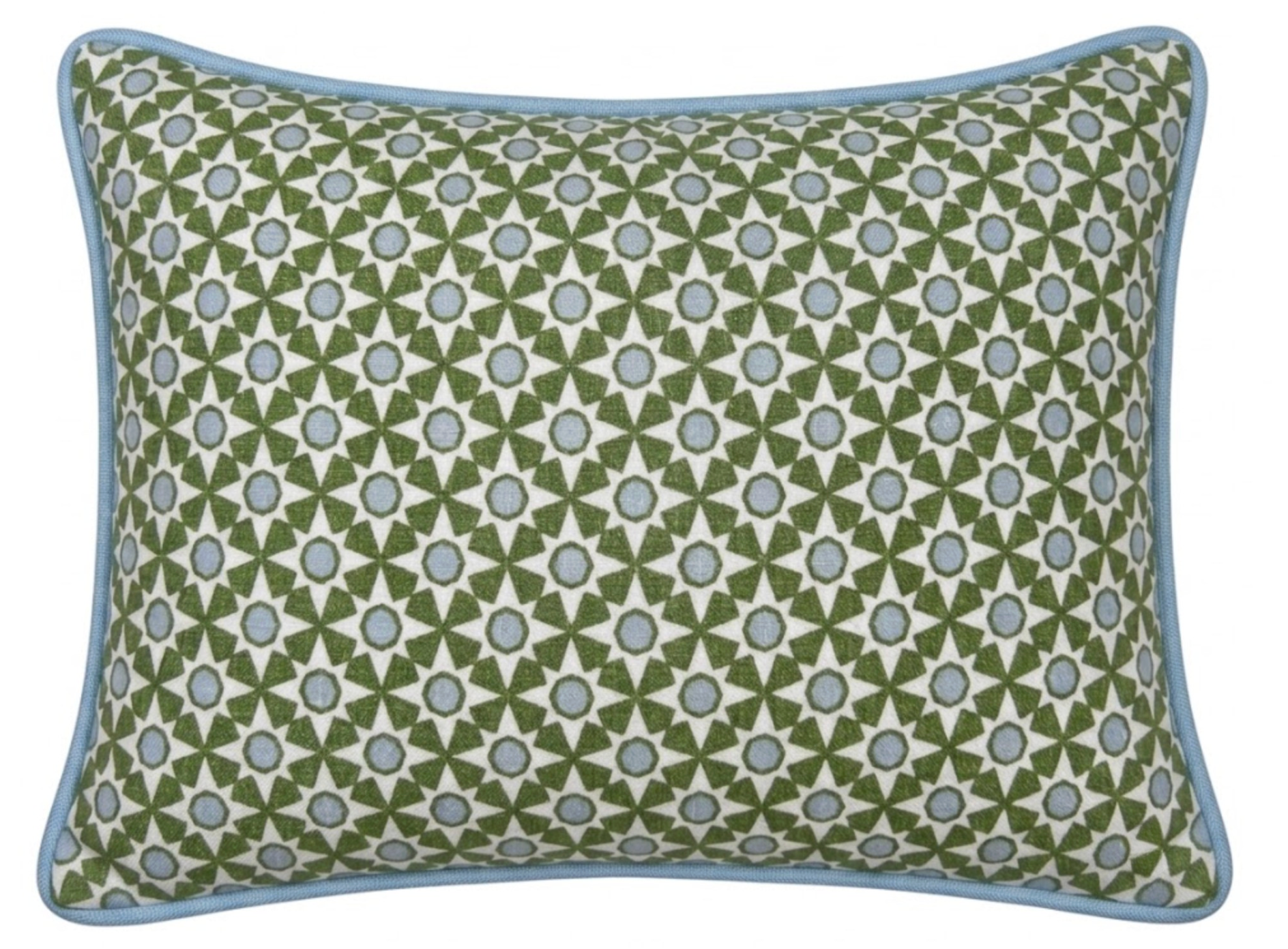 Serendipity Pillow Cover in Green, Schumacher Textiles