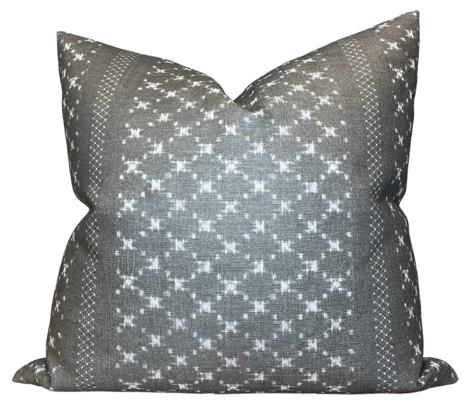 Nagoya Pillow Cover in Earth Grey, McLaurin + Piercy Textiles