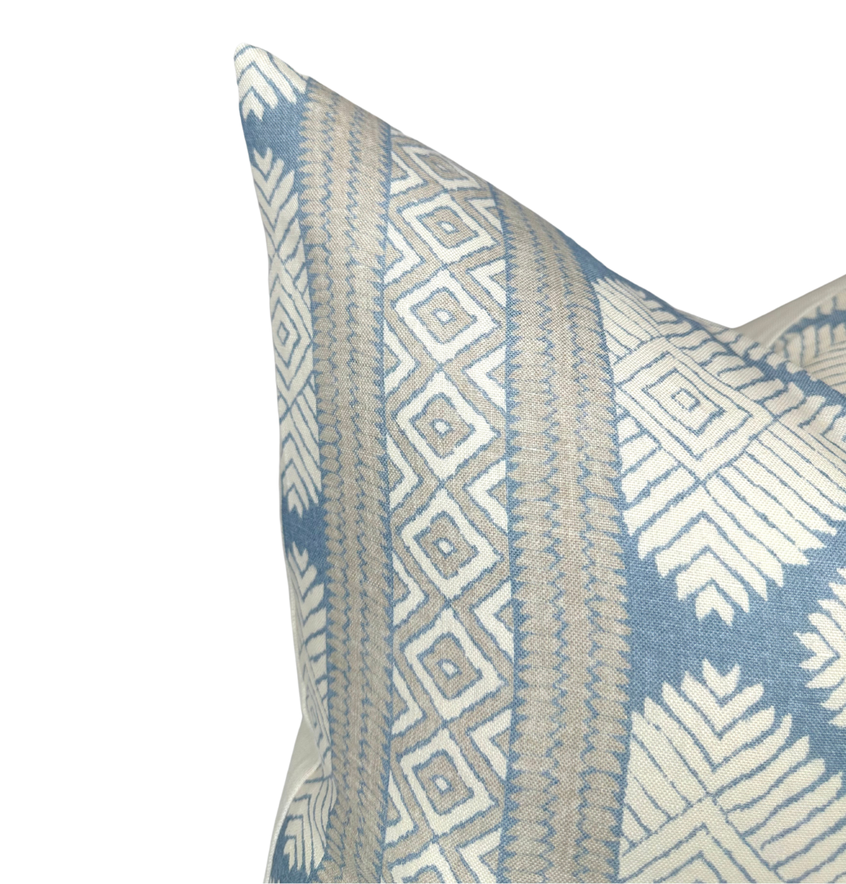 Austin Pillow Cover in Blue, Thibaut Pillows