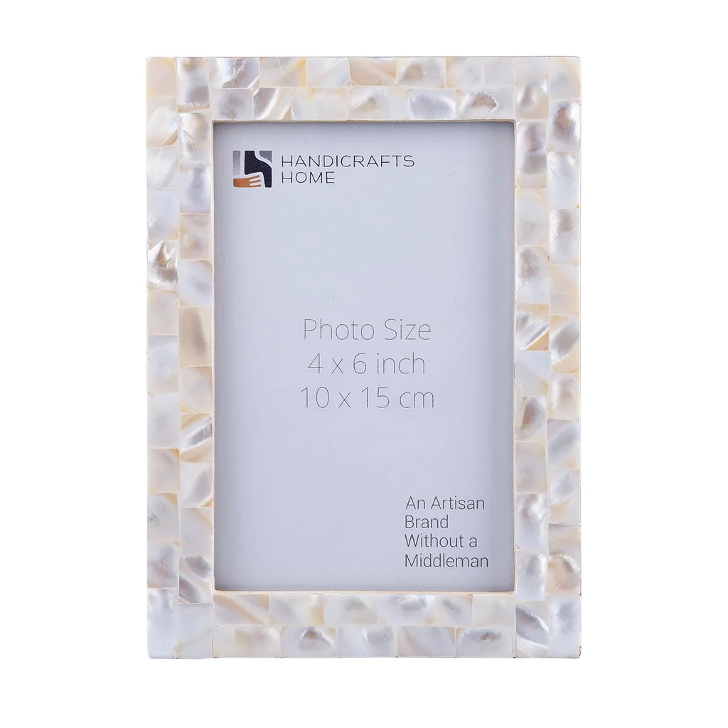 Mother of Pearl Inlay Picture Frame White 4x6 5x7 8x10