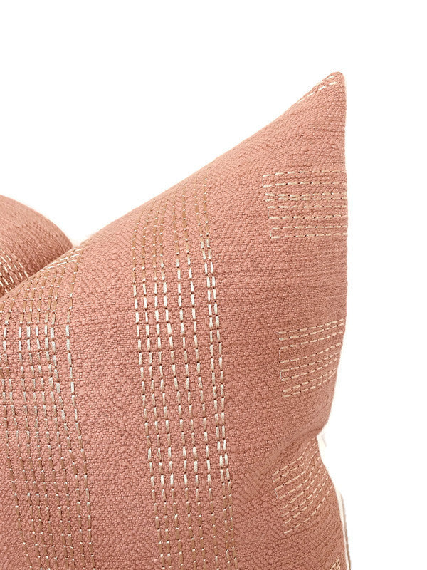 Pastiche Pillow Cover in Rouge Ivory, Kelly Wearstler Textiles