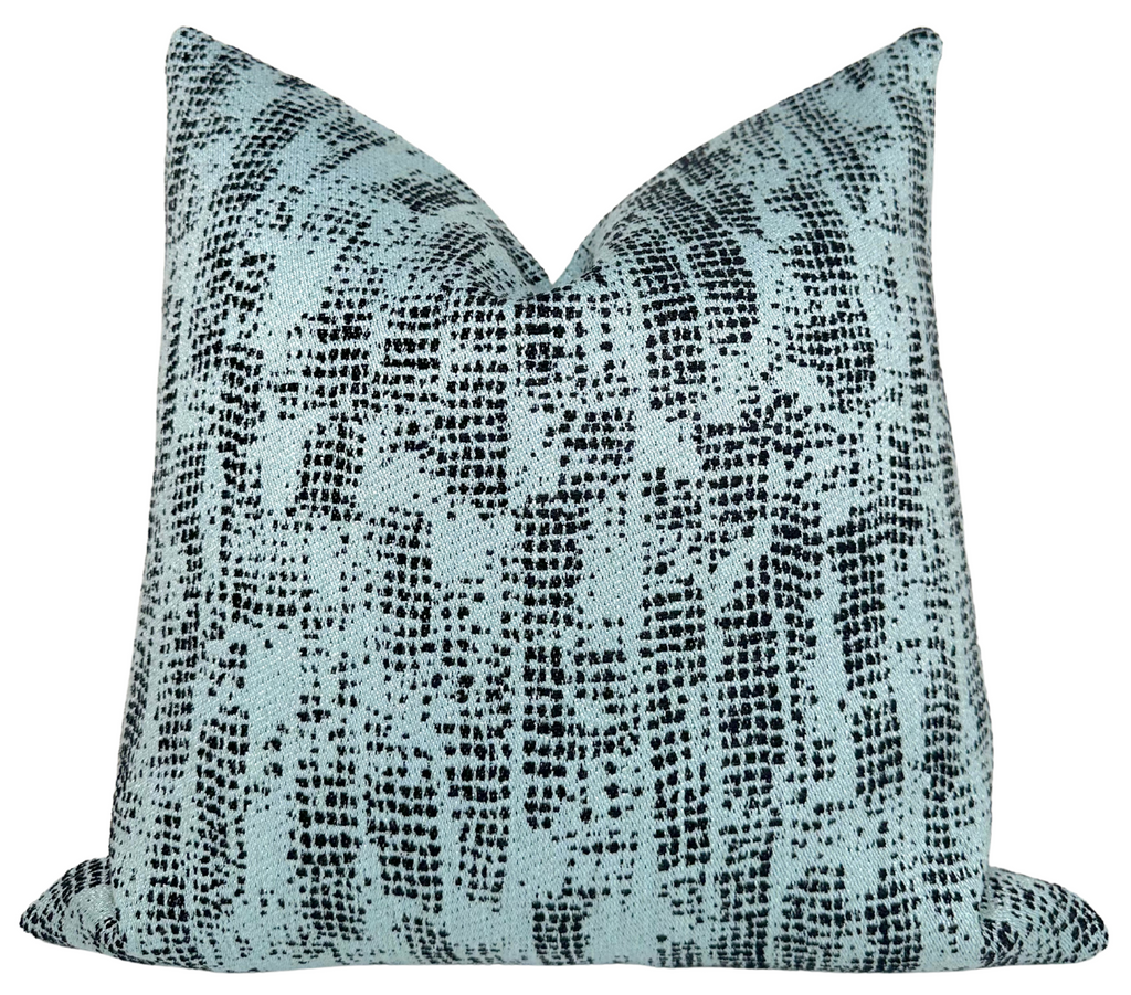 Verse Pillow Cover in Ice Onyx, Kelly Wearstler Textiles