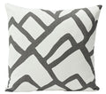 Zimba Pillow Cover in Charcoal, Schumacher Textiles